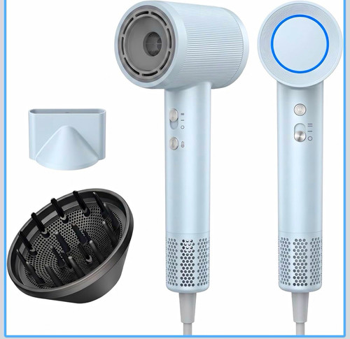 White electric hair - electric, with