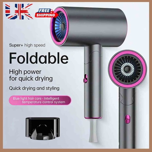 Foldable ionic hair dryer - hair,