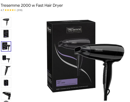 Tresemmé compact 2000 hair - compact,