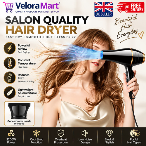 Ionic hair dryer professional - dryer,
