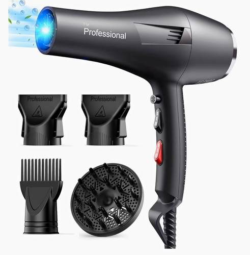 Professional hair dryer black - professional,