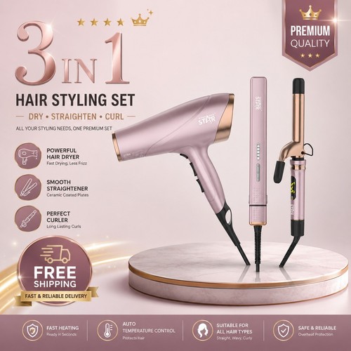 Hair dryer straightener - hair,