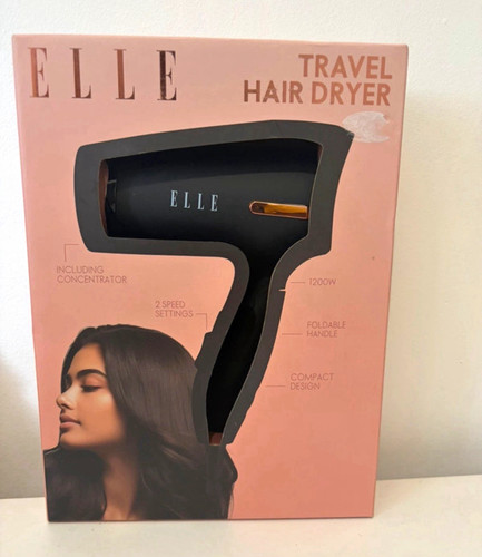 Elle travel hair dryer - travel,