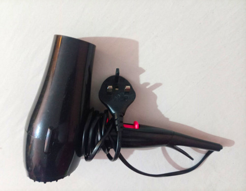 Black standard hair dryer - standard,