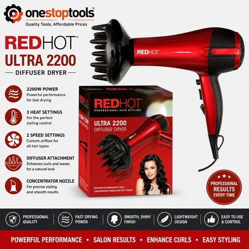 Red hot professional - professional, 2200w