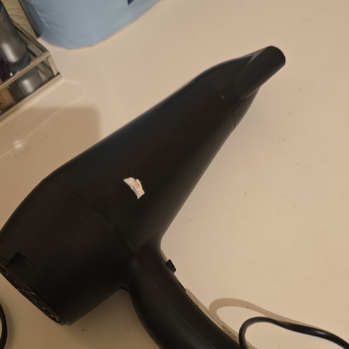 Black standard hair dryer with - standard,