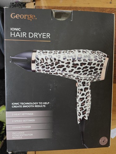 Asda george ionic hair dryer - george,