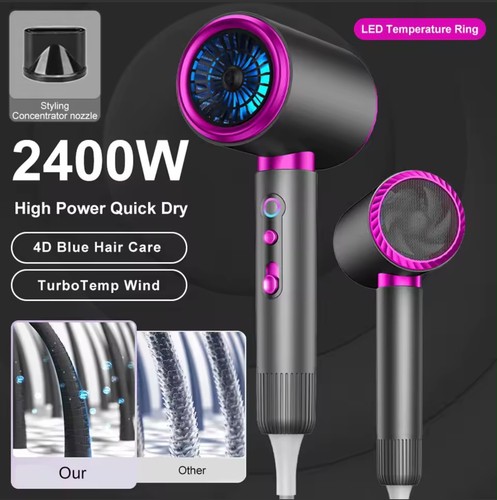 Powerful hair dryer - powerful, blow