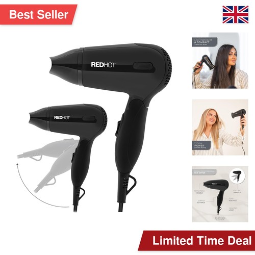 Red hot travel hair - hair, dryer/dual