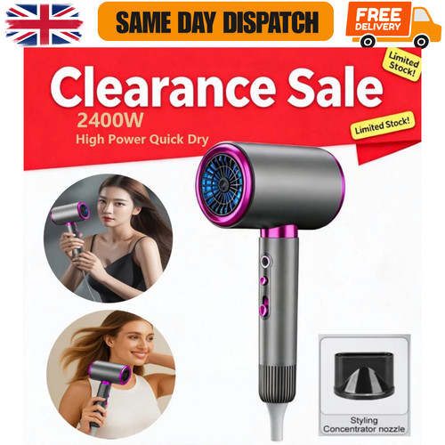 2400w ionic hair dryer - ionic,