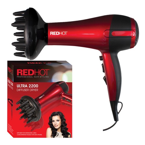 Red hot ultra 2200w - red, womens