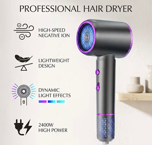 2400w ionic hair dryer - 2400w,